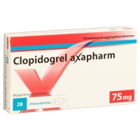 Клопидогрел Аксафарм 75 мг 84 таблетки покрытые оболочкой