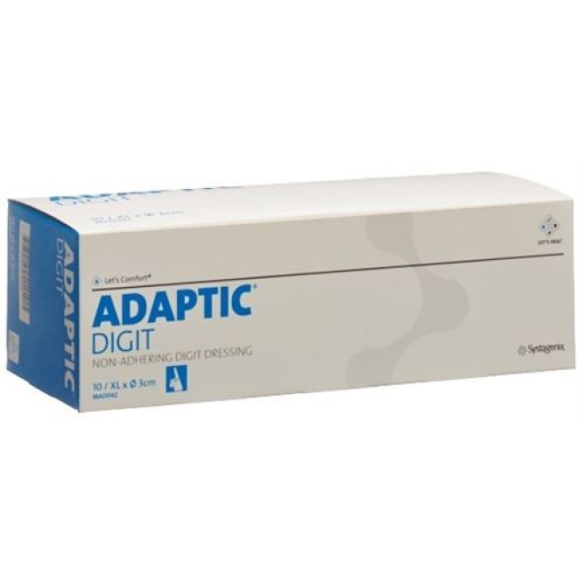 Let’s Comfort Adaptic Digit Finger- und Zehenverband Extra Large Let’s Comfort Adaptic Digit Finger- und Zehenverband Extra Large