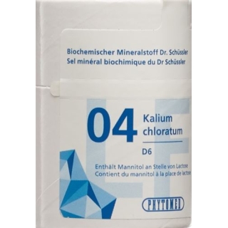 Phytomed Schüssler Nr. 4 Tabletten D 6 Lactosefrei 2000 Stück