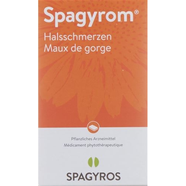 Spagyrom Halsschmerzen Lutschtabletten 22 Stück