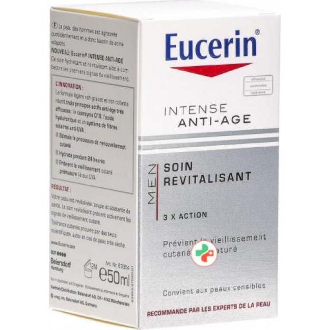 Eucerin Men Pflege Revitalisierend Dispenser 50мл Eucerin Men Pflege Revitalisierend Dispenser 50мл