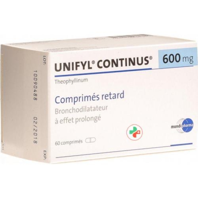 Unifyl Continus 600 mg 60 Retard tablets Unifyl Continus 600 mg 60 Retard tablets