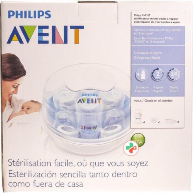 Avent Philips Dampfsterilisator Mikrowel Expr Avent Philips Dampfsterilisator Mikrowel Expr