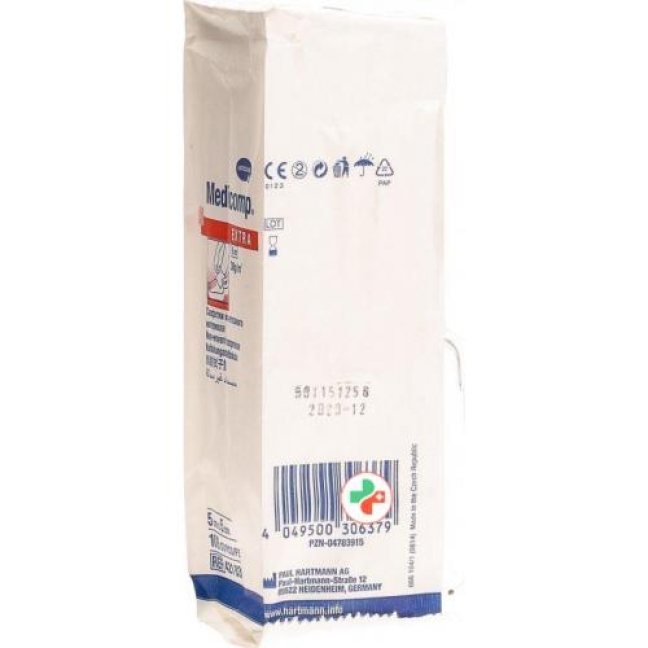 Medicomp Extra Vlieskompressen 5x5см Nicht Steril 100 штук Medicomp Extra Vlieskompressen 5x5см Nicht Steril 100 штук