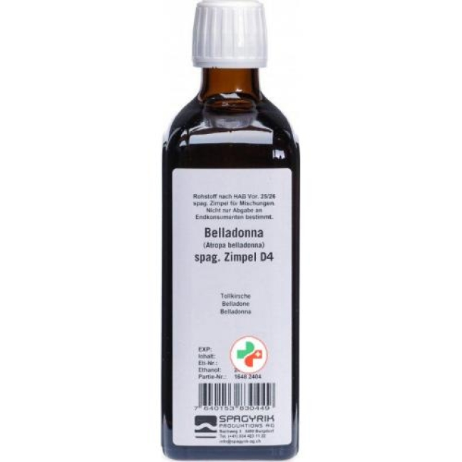 Spagyrik Belladonna 500мл Spagyrik Belladonna 500мл