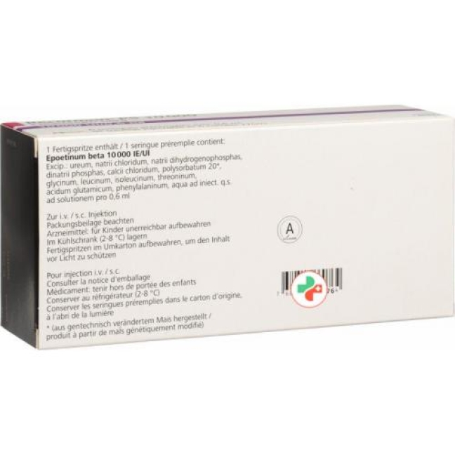 Recormon PS 10000/E 6 X 0.6 ml Recormon PS 10000/E 6 X 0.6 ml