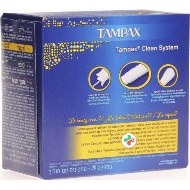 Tampax Regular Tampons 30 штук