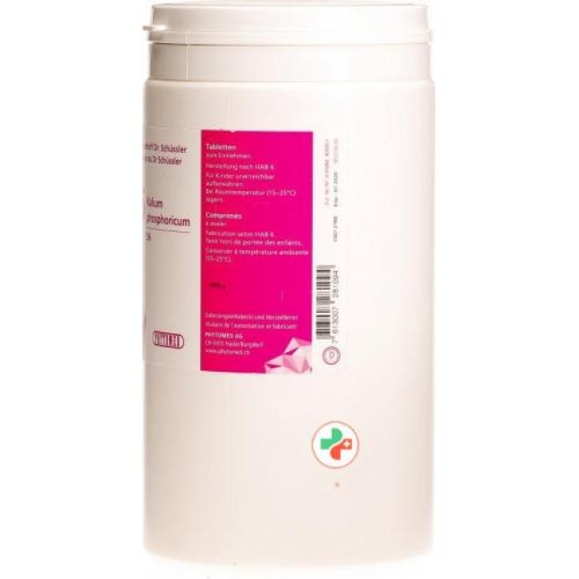 Phytomed Schussler Nr. 5 Kal Phos в таблетках, D 6 1кг Phytomed Schussler Nr. 5 Kal Phos в таблетках, D 6 1кг