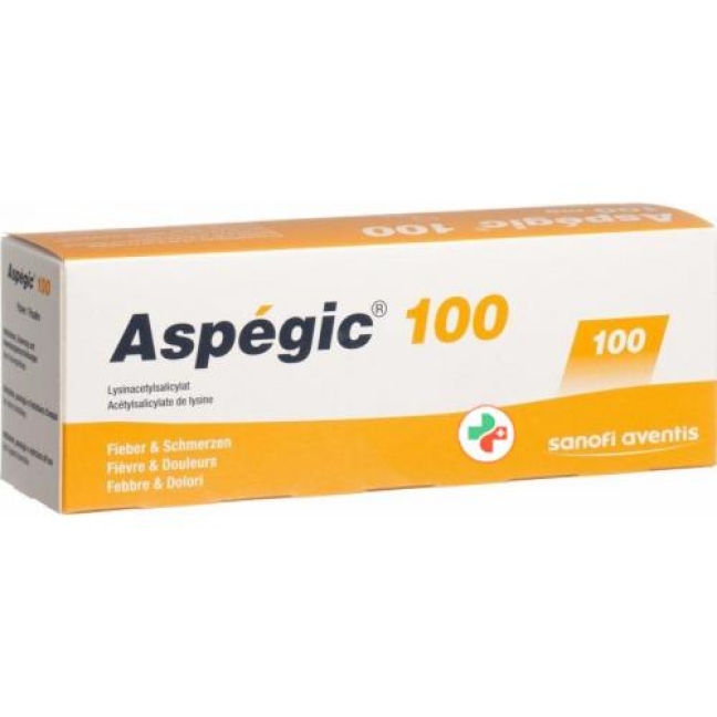 Aspegic 100 mg 100 Beutel Aspegic 100 mg 100 Beutel