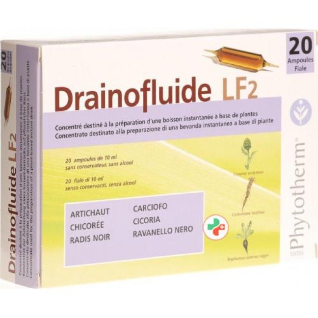 Drainofluide Lf 2 20 Trinkampullen 10мл Drainofluide Lf 2 20 Trinkampullen 10мл