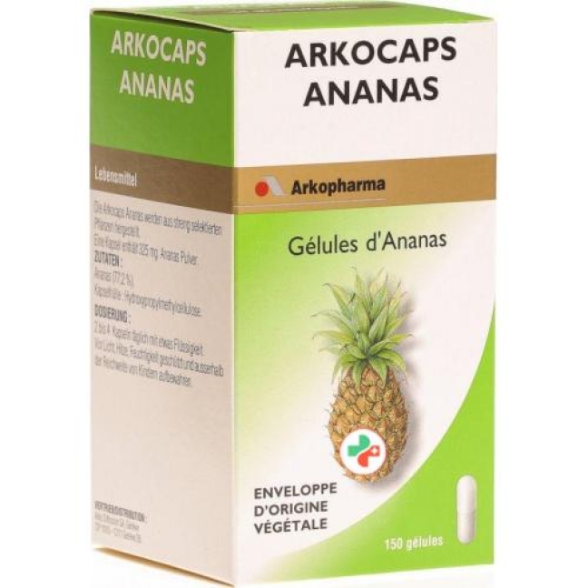 Arkogelules Ananas в капсулах 150 штук Arkogelules Ananas в капсулах 150 штук