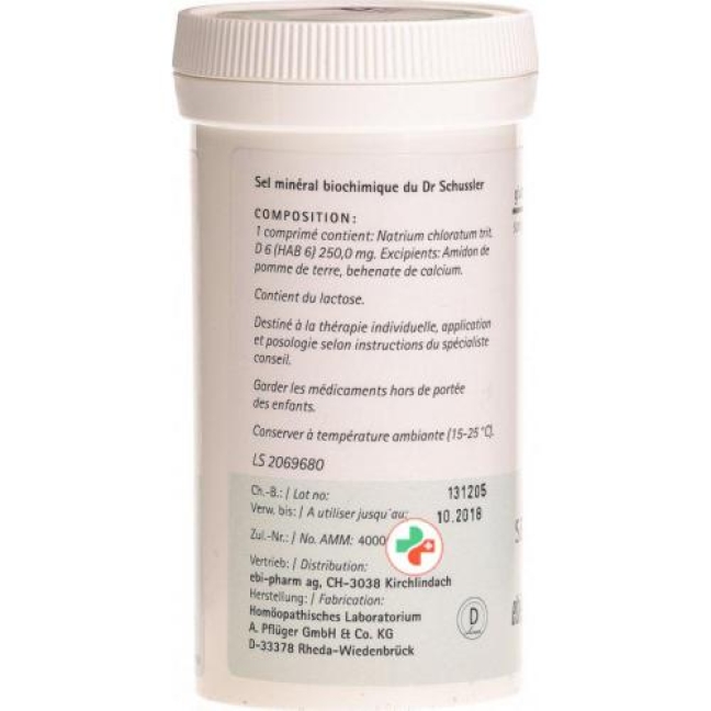 Pflueger Schussler Nr. 8 Natr Chlor в таблетках, D 6 100г Pflueger Schussler Nr. 8 Natr Chlor в таблетках, D 6 100г