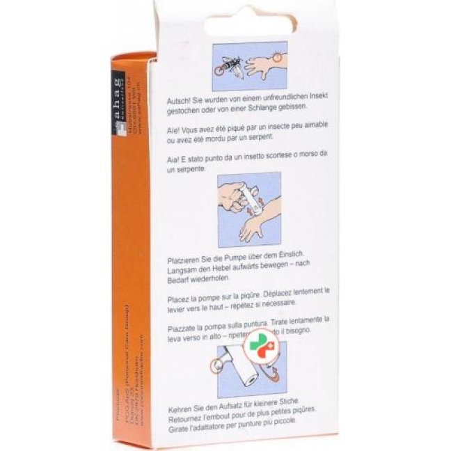 Sahag Giftabsaugpumpe Gift Weg