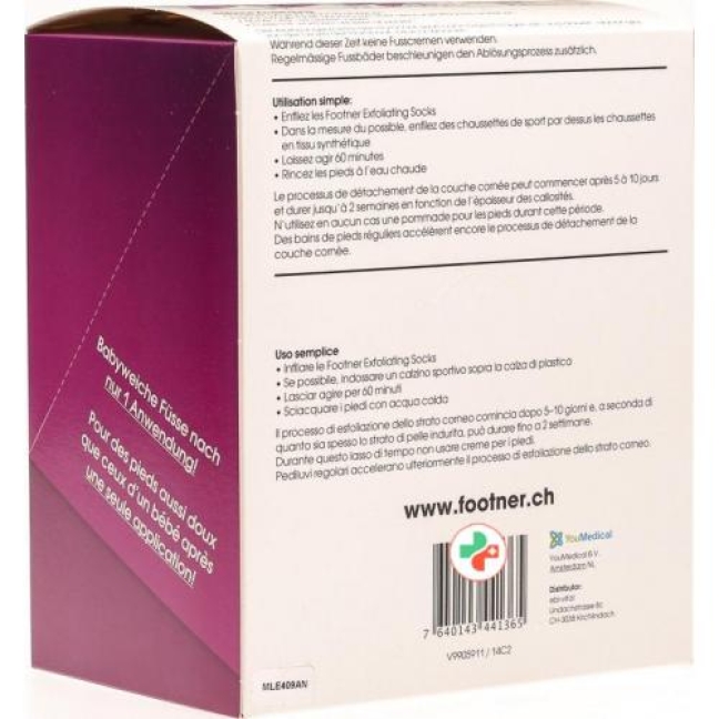 Footner Thekensteller Fusspackung Hornhaut 6 штук Footner Thekensteller Fusspackung Hornhaut 6 штук