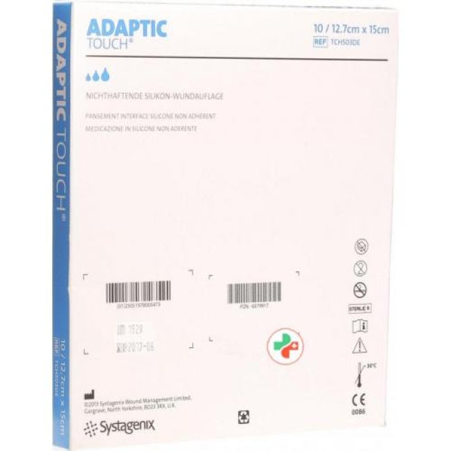 Let’s Comfort Adaptic Touch Silikon-Wundauflage 12.7смx15см 10 ш Let’s Comfort Adaptic Touch Silikon-Wundauflage 12.7смx15см 10 ш