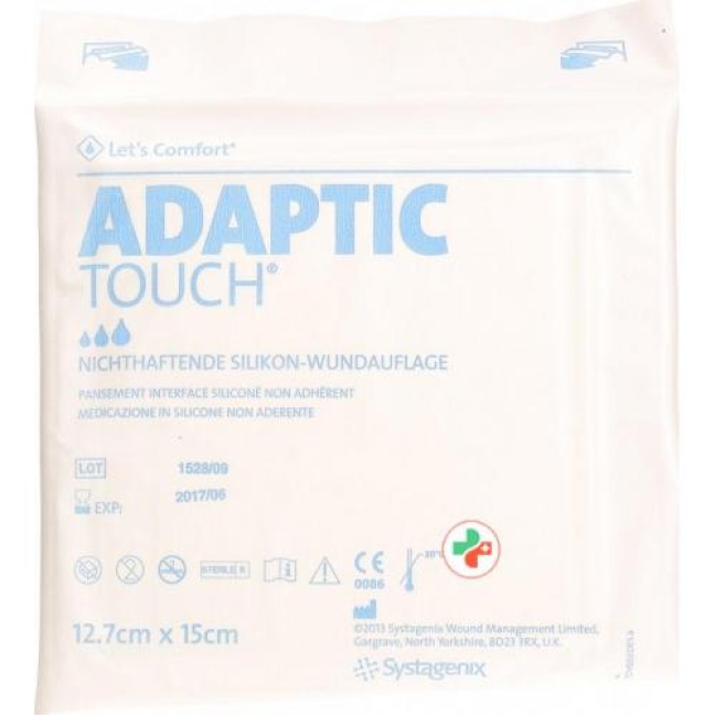 Let’s Comfort Adaptic Touch Silikon-Wundauflage 12.7смx15см 10 ш Let’s Comfort Adaptic Touch Silikon-Wundauflage 12.7смx15см 10 ш