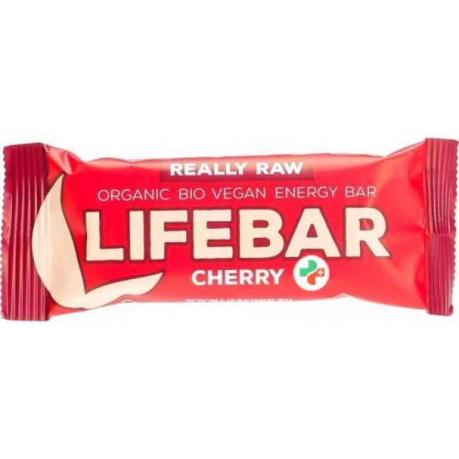 Lifefood Lifebar Cherry Glutenfrei 15x 47г Lifefood Lifebar Cherry Glutenfrei 15x 47г