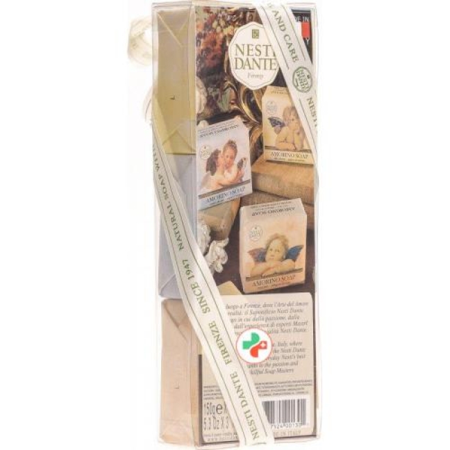 Nesti Dante Seife Amorino Kit Collection 3x 150г Nesti Dante Seife Amorino Kit Collection 3x 150г
