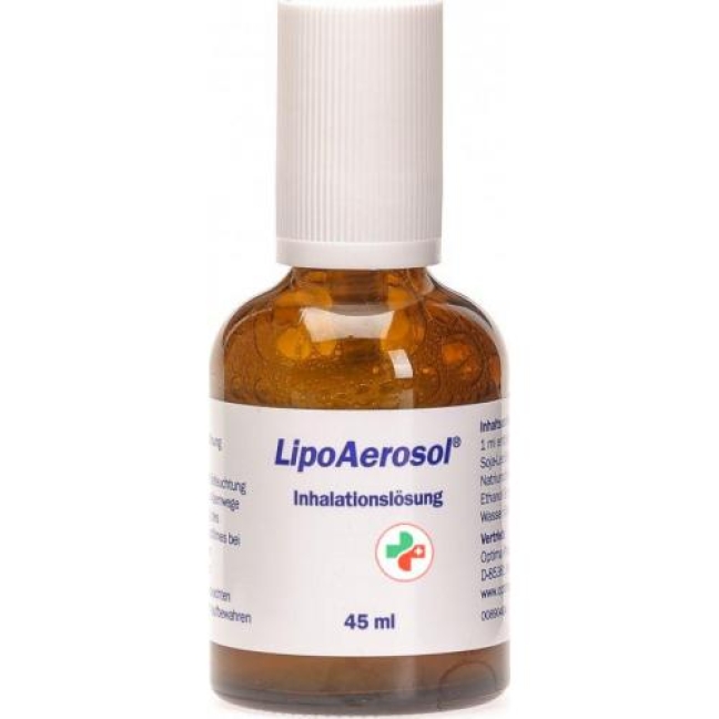 Lipoaerosol раствор для ингаляций бутылка 45мл Lipoaerosol раствор для ингаляций бутылка 45мл