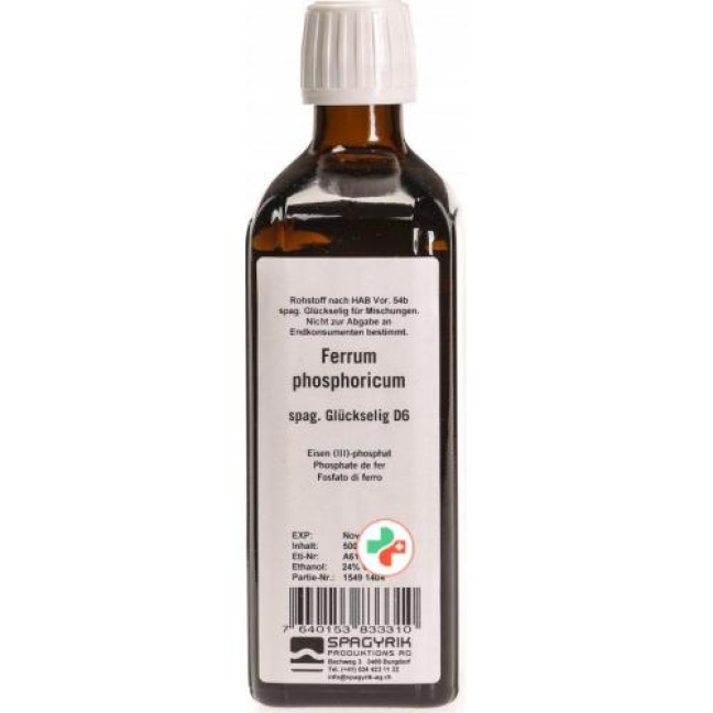 Spagyrik Ferrum Phosphoricum 500мл Spagyrik Ferrum Phosphoricum 500мл