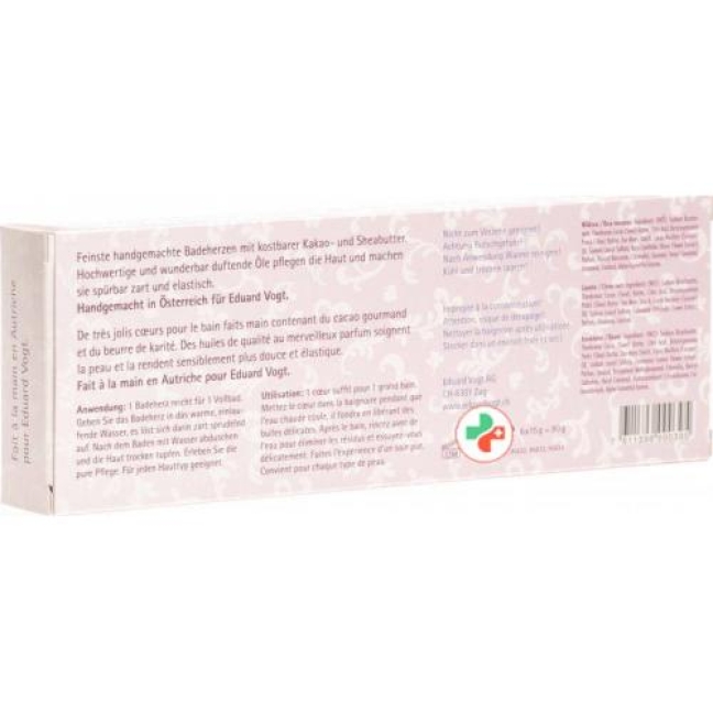 Vogt Therme Badeherzen Set Ass 6 штук Vogt Therme Badeherzen Set Ass 6 штук