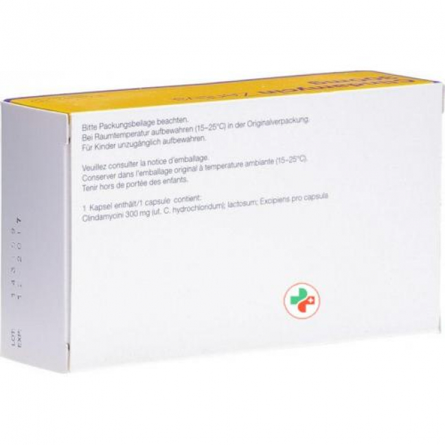 Clindamycin Zentiva 300 mg 16 Kaps