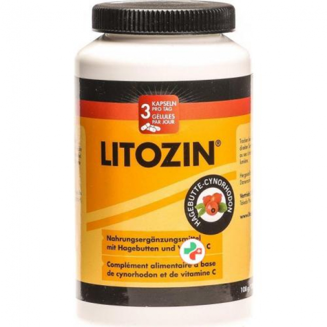 Литозин шиповник и витамин С 120 капсул