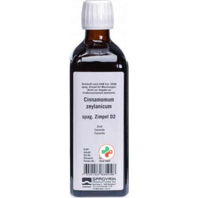 Spagyrik Cinnamomum Zeylanicum 500мл Spagyrik Cinnamomum Zeylanicum 500мл