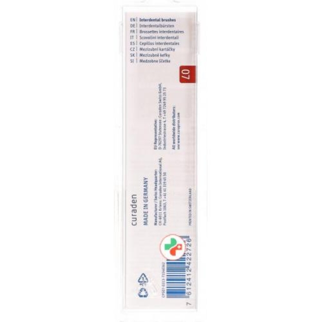 Curaprox CPS 07 Prime наполнитель 12 штук Curaprox CPS 07 Prime наполнитель 12 штук