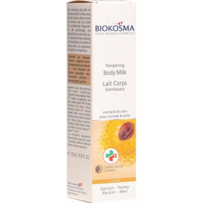 Biokosma Body Milk Aprikose-Honig 250мл Biokosma Body Milk Aprikose-Honig 250мл