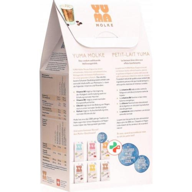 Yuma Molke Mocca-Cappuccino 2-Wochen-Packung 14 Sticks a 25г Yuma Molke Mocca-Cappuccino 2-Wochen-Packung 14 Sticks a 25г
