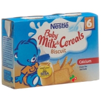 Nestle Baby Milk & Cereals Biscuit 2x 200мл