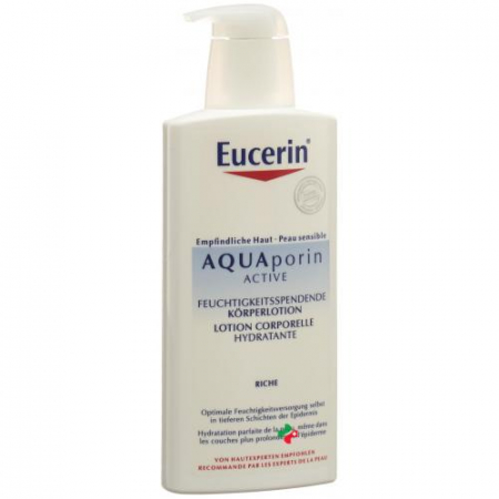 Eucerin AQUAporin Active Korperlotion Riche 400мл