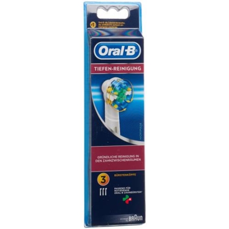 Oral-b Aufsteckbursten Tiefenreinigung 3 штуки