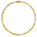 Колье AMBEROS из натурального янтаря Baby Baro Honey
