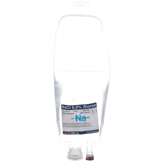 NACL Bioren 0.9 % 250ml in 500ml Btl