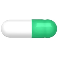 LGA Gelatine Kapseln 00 grün/weiss