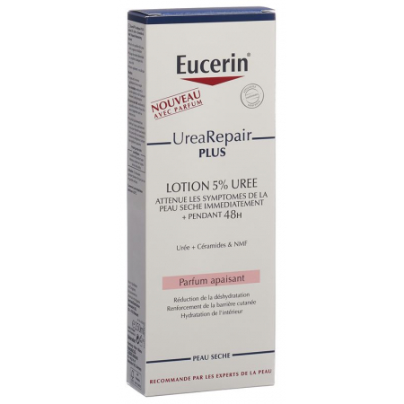 Eucerin Urea Repair PLUS Лосьон 5% мочевина с ароматизатором во флаконе 400 мл