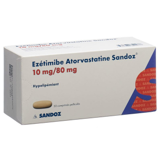 EZETIMIB Atorvast Sandoz Filmtabl 10/80mg