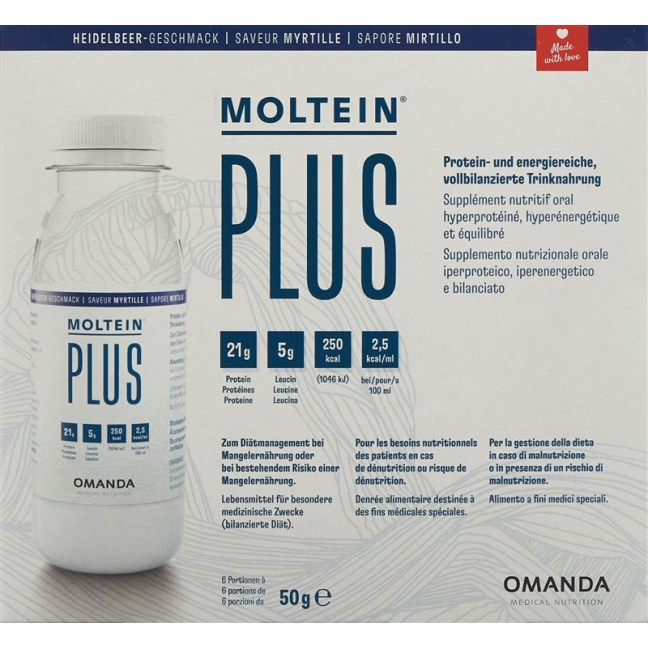 MOLTEIN PLUS 2.5 Heidelbeere