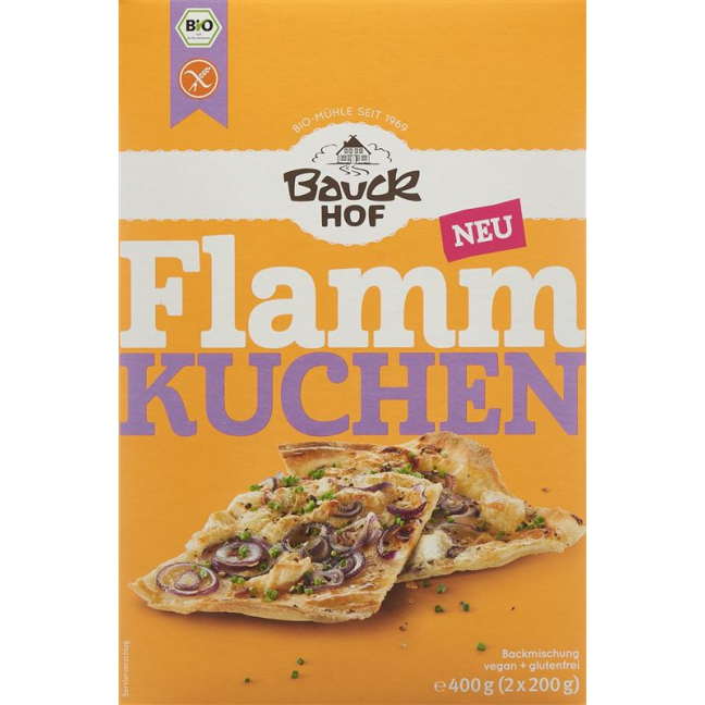 Bauckhof Flammkuchen без глютена 2 x 200 г