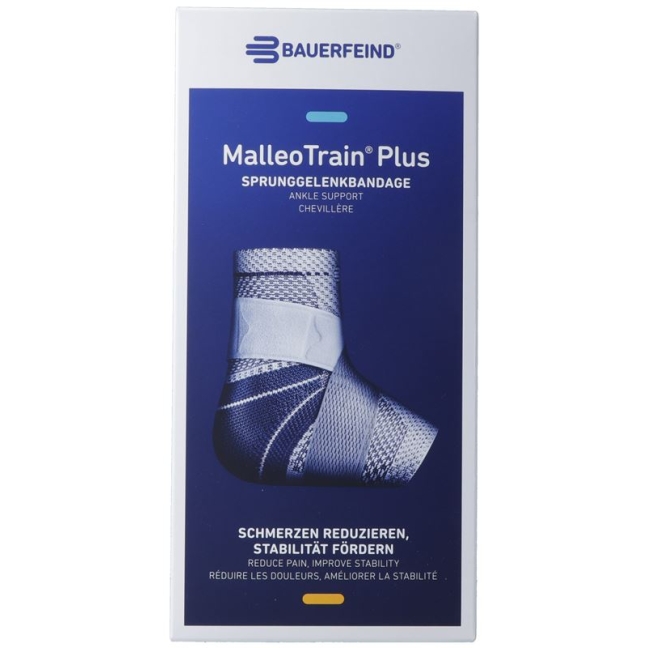 Активный бандаж MALLEOTRAIN Plus размер 3 левый титан(ы)