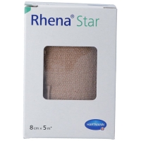 Бинты эластичные Rhena Star 8смх5м телесного цвета Бинты эластичные Rhena Star 8смх5м телесного цвета