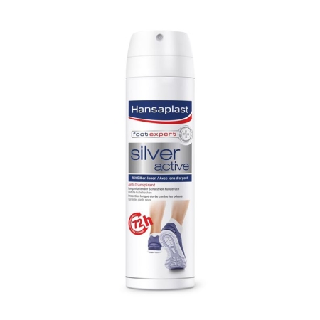 Hansaplast foot expert Silver active Fuss-Spray 150мл