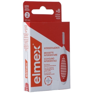 ELMEX Interdentalbürsten 0.5mm rot