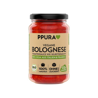 PPURA Sugo vegane Bolognese mit Soja Bio