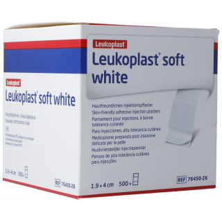 LEUKOPLAST soft white Injektionspf 1.9x4cm