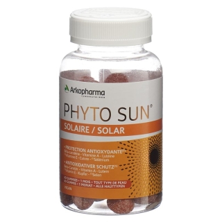 Фруктовые жевательные резинки PHYTO SUN