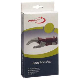 OMNIMED Ortho Manu Flex Handgelenk S 16cm li schw