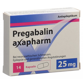 PREGABALIN axapharm Kaps 25 mg